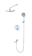 WONZON &amp; WOGHAND Душевая система с термостатом встраиваемая STICK, Хром (WW-88929010-CR) WW-88929010-CR