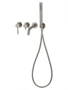 WONZON &amp; WOGHAND Смеситель для ванны встраиваемый STICK, Брашированный никель (WW-889017-BN) WW-889017-BN