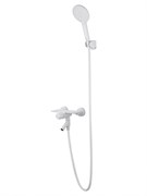 WONZON &amp; WOGHAND Смеситель для ванны с душем CLICK, Белый матовый (WW-FE05L221-MW) WW-FE05L221-MW
