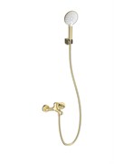 WONZON &amp; WOGHAND Смеситель для ванны с душем , Брашированное золото (WW-4530-BG) WW-4530-BG