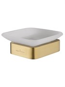 WONZON &amp; WOGHAND Мыльница с держателем LOTTE, Брашированное золото (WW-8322-BG) WW-8322-BG