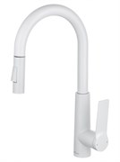 WONZON &amp; WOGHAND Смеситель для кухни с выдвижным изливом , Белый матовый (WW-A20782-MW) WW-A20782-MW