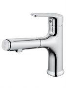 WONZON &amp; WOGHAND Смеситель для раковины с выдвижным изливом , Хром (WW-AE4151-CR) WW-AE4151-CR