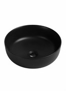 WONZON &amp; WOGHAND Накладная раковина круглая ERIE, черный матовый (WW-RN4076-MB) WW-RN4076-MB