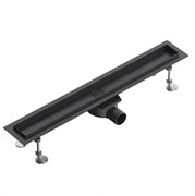 WONZON &amp; WOGHAND Душевой трап-лоток 70 см , Черный матовый (WW-651700T-MB) WW-651700T-MB