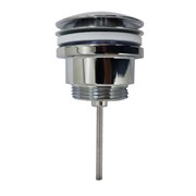 AZARIO Донный клапан для раковины, CLIC-CLAC, 1 1/4, латунь, хром (AZ-105-CHR-Н) AZ-105-CHR-Н