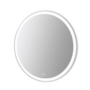 AZARIO Зеркало с подсветкой в ванную Юлия 800х800х30 АZ-LED013025 цвет хром глянцевый АZ-LED013025