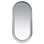 AZARIO Зеркало с подсветкой в ванную Блейк 1000х500х50 АZ-LED011425 цвет хром глянцевый AZ-LED011425