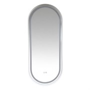 AZARIO Зеркало с подсветкой в ванную Блейк 1200х500х50 АZ-LED011725 цвет белый матовый АZ-LED011725