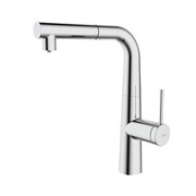 IDDIS PURSBPFi05N, Смеситель для кухни с фильтром и выдвижным изливом, хром, Пьюр (Pure), ID PURSBPFi05N