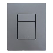 AZARIO Кнопка смыва для пневматической инсталляции 156х197х12 AZ-ABS-901-GG темно-серая матовая AZ-ABS-901-GG