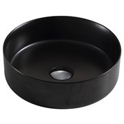 AZARIO Раковина накладная Lilyana OW-3134-MB 355х355х120 черная матовая OW3134MB