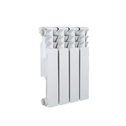AZARIO Радиатор биметаллический BM350/80 4 секции, белый (BM350/80/4) BM350/80/4