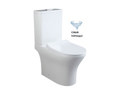 AQUATEK Тея Унитаз напольный с бачком 650*340*830 с сиденьем (плавное закрытие), смыв ТОРНАДО AQ2701T-00