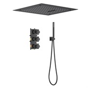 TIMO Душевая система встроенная с термостатом Caisa черный (SX-9029/03SM) SX-9029/03SM