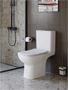 BELBAGNO Унитаз-компакт с сиденьем и смывом TORNADO ROMANO -TOR BB2803CP/T-TOR/SC BB2803CP/T-TOR/SC