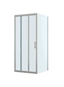 BELBAGNO Uno-195 Душевой уголок квадратный размер 100x100 см, двери раздвижные, профиль - хром / стекло - прозрачное UNO-195-AF-31-100-C-Cr