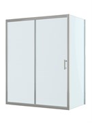 BELBAGNO Uno-195 Душевой уголок прямоугольный размер 160x90 см, двери раздвижные, профиль - хром / стекло - прозрачное UNO-195-AH-1-160/90-C-Cr