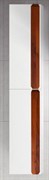 BELBAGNO Aurora Шкаф подвесной, с двумя распашными дверцами с доводчиками, две полки внутри, левосторонний, 1600x330x300,с накладными ручками, ручки приобретаются отдельно