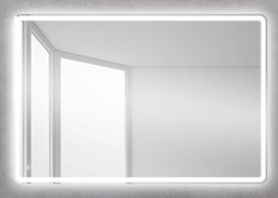BELBAGNO Зеркало со встроенным светильником и кнопочным выключателем SPC-MAR-1200-800-LED-BTN, 12W, 220-240V