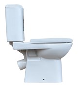 Унитаз-компакт Deep by Jika с косым выпуском, бачок с нижним подводом, крышку заказать отдельно 8.2261.4.000.242.9