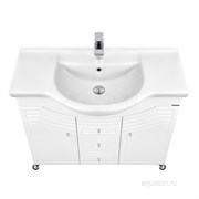 AQUATON Домус 95  Тумба под раковину на ножках AQUATON Домус 95