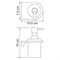 WASSERKRAFT Kammel K-8399 Дозатор для жидкого мыла,  объем 170 ml K-8399 - фото 103181 WASSERKRAFT Kammel K-8399 Дозатор для жидкого мыла,  объем 170 ml K-8399 - фото 103181