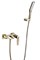 BOHEME Смеситель для ванны с душ.гарнитуром VENTURO золото BOHEME-383