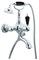 BOHEME Смеситель для ванны(душ.комплект) TRADIZIONALE NERO (Хром)_Комплект BOHEME-243