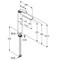 KLUDI Balance смеситель для раковины, высота 273 мм 52298-KLUDI