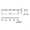 LANGBERGER Accessories Планка 5 крючков Accessories 28035A