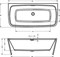 RIHO ADORE FS 180x86 Ванна акриловая BD0400500000000 - фото 113215 RIHO ADORE FS 180x86 Ванна акриловая BD0400500000000 - фото 113215