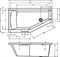 RIHO GETA 160 R Ванна акриловая BA8600500000000