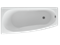 AQUATEK Пандора  Акриловая ванна на каркасе, слив-перелив в комплекте, с панелью. Левая ориентация - фото 116359