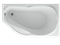AQUATEK Таурус Акриловая ванна на каркасе, слив-перелив в комплекте, с панелью. Правая ориентация - фото 116379