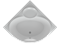 AQUATEK Эпсилон Акриловая ванна на каркасе, слив-перелив в комплекте, с панелью - фото 116394