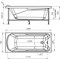 RADOMIR Ванна акриловая "ЛАРЕДО 160х70", рама-подставка Ванна Радомир Лоредо 160х70