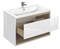 CERSANIT Тумба под раковину подвесная: LOUNA для COMO 80, белая SZ-LOU-CO80/Wh