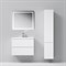 AM.PM Gem, шкаф-колонна, подвесной, правый, 30 см, двери, push-to-open, цвет: белый, глянец M90CHR0306WG