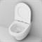 AM.PM Inspire Унитаз подвесной безободковый c сиденьем микролифт C501700WH