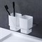 AM.PM Inspire 2.0, Двойной стеклянный стакан с настенным держателем, хром, шт A50A343400