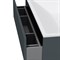 AM.PM Inspire V2.0, База под раковину, подвесная, 80 см, 3 ящика, push-to-open, графит матов M50AFHX0803GM