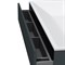 AM.PM Inspire V2.0, База под раковину, подвесная, 120 см, 3 ящика, push-to-open, графит мато M50AFHX1203GM