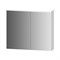 AM.PM SPIRIT, Зеркальный шкаф, 80 см, с подсветкой цвет: белый, глянец - фото 123967