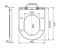 AM.PM Spirit V2.0 сиденье для унитаза slim wrap-over, микролифт C707858WH