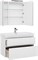AQUANET Бруклин 100 Комплект мебели для ванной комнаты AQUANET Бруклин 100