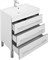 AQUANET Верона NEW 75 Комплект мебели для ванной комнаты (напольный 3 ящика) AQUANET Верона NEW 75 напольный 3 ящика