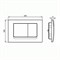 R0108AA Кнопка смыва Ideal Standard SOLEA M1, хром R0108AA