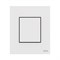 TECEnow Панель смыва для писсуара с картриджем, 104х124х5 мм,  белая - фото 131060