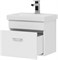 AQUANET Нота 50 Тумба для ванной комнаты с раковиной (Moduo Slim) Тумба с раковиной AQUANET Nota 50 - Moduo Slim
